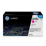 Картридж лазерный HP (C9733A) Color LaserJet 5500/5550, №645A, пурпурный, оригинальный, ресурс 12000