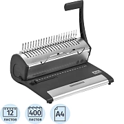 Брошюровщик ProfiOffice Bindstream M12 Plus, А4, 12л./400л., пл.пруж.