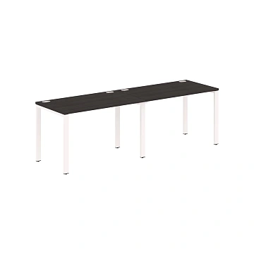 Стол 2-х местный XS6WST 2470 Дуб Юкон Модерн/Белый 2400х700х750 XTEN-S60