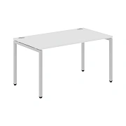 Стол прямой XSST 148 Белый/Алюминий 1400х800х750 XTEN-S
