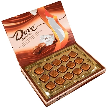 Конфеты шоколадные Dove Promises молочный шоколад, 120 г