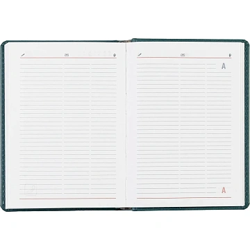 Ежедневник недатированный бирюзовый,А6,110х155мм,176л,ATTACHE Сиам