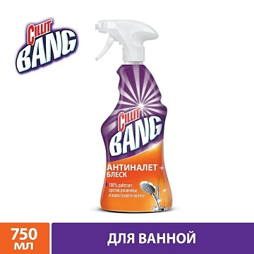 Чистящее средство 750 мл, CILLIT BANG 'Антиналет + Блеск', универсальное, распылитель