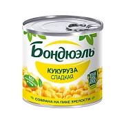 Кукуруза Бондюэль сладкая, 170г