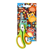 Ножницы детские 13,5 см, Веселые совята резиновые ручки