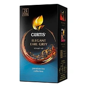 Чай Curtis Elegant Earl Grey черный, аромат, мелкий лист, 25 сашет