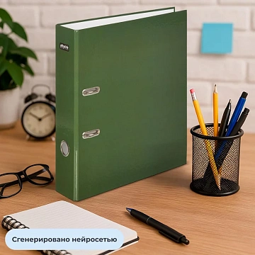 Папка-регистратор AttacheSelectionCrocus,лам.карт,75мм,бум/лам.карт,зелен