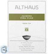 Чай ALTHAUS 'Jasmine Ting Yuan' зеленый, 15 пирамидок по 2,75 г, ГЕРМАНИЯ, TALTHL-P00007