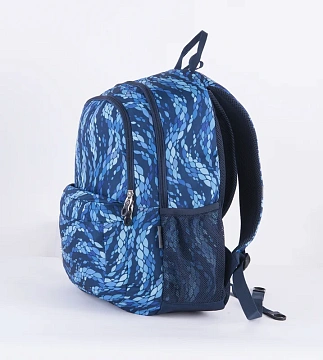 Рюкзак Pulse BACKPACK SPIN BLUE SNAKE, 48х30х25 см