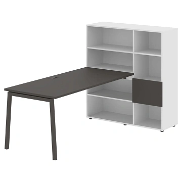 Рабочая станция ELRST 1217 Мокко/Мокко 2190х1250х1355 EDIS