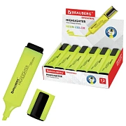 Текстовыделитель BRAUBERG 'ORIGINAL NEON', ЖЕЛТЫЙ, линия письма 1-5 мм, 152211