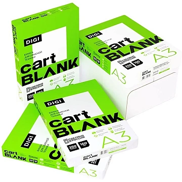 Бумага для цв.лазер.печ. Cartblank Digi (А3, 160 г/кв.м, 250 л) Спб