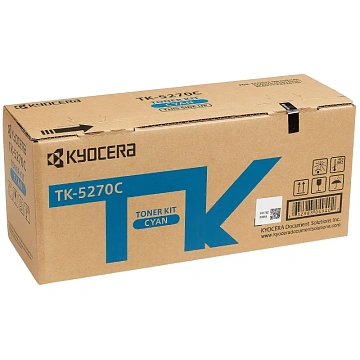 Тонер-картридж Kyocera TK-5270C гол. для P6230/6630