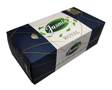 Салфетки бумажные Jasmin Royal 3 слоя, 100шт