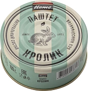 Паштет Hame из мяса кролика, 100г