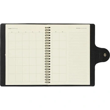 Ежедневник недатированный Fluid Attache Selection бирюз 140х200 мм,192с