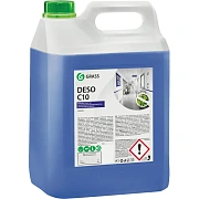 Средство моющее c дезинфицирующим эффектом 5 кг GRASS DESO C10, концентрат, 125191