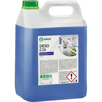 Средство моющее c дезинфицирующим эффектом 5 кг GRASS DESO C10, концентрат, 125191