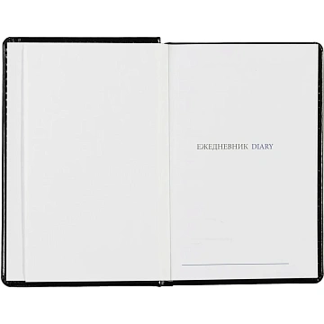Ежедневник недатированный черн, А6, 100x150, 320стр, Agenda