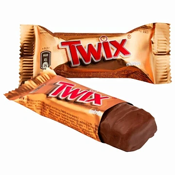 Батончики мини TWIX 'Minis' печенье с карамелью в молочном шоколаде, 184 г, 2263