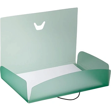 Папка на резинках Attache Rainbow Style зеленый