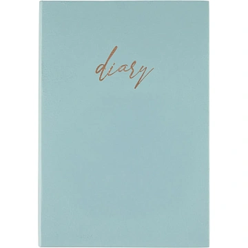 Ежедневник недатированный А5, 136л, Attache голубой