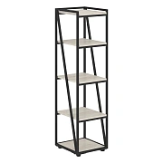 Стеллаж LMMC 40 Сосна Эдмонт/Черный 400х430х1517 LOFTIS