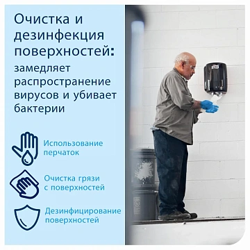 Протирочный нетканый материал TORK (Система W1, W2, W3) Premium, 400 листов в рулоне, 32х38 см, 5101