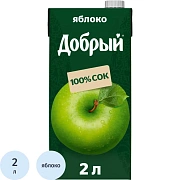 Нектар Добрый Яблоко, 2л