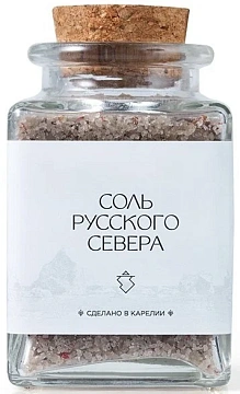 Соль копченая Соль русского Севера с розовым перцем, 70г
