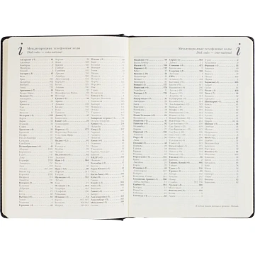 Ежедневник недатированный А5+ CLASSIC иск.кожа ЧЕРНЫЙ 3-689/07