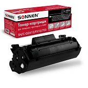 Картридж лазерный SONNEN (SH/C-Q2612/FX10/703) для HP 1010/1018/CANON 4018/2900, ВЫСШЕЕ КАЧЕСТВО, ре