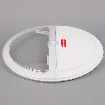 Крышка для мусорного контейнера Rubbermaid Brute 121.1л, поворотная, белая, FG9G7800WHT