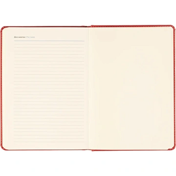 Ежедневник недатированный ATTACHE Classic А5, 140х200мм, 136л, красный