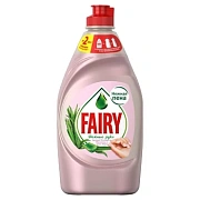 Средство для мытья посуды Fairy Нежные руки 450мл, розовый жасмин - алоэ вера