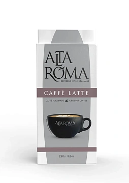 Кофе Alta Roma Caffe Latte молотый, 250г