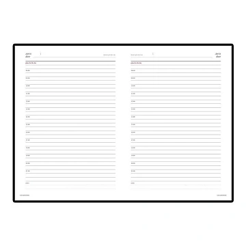 Ежедневник недатированный зелен,А5+ ,145х205мм,136л, Ideal 3-122/01 Д