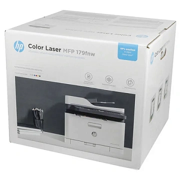 МФУ лазерное ЦВЕТНОЕ HP Color Laser 179fnw '4 в 1', А4, 18 стр./мин., 20000 стр./мес., АПД, Wi-Fi, сетевая карта, 4ZB97A