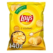Чипсы Lay's С солью, 140г