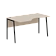 Стол прямой СА-2P(L) Мокачино/Антрацит 1400х900х755 IMAGO PLUS