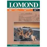 Фотобумага для струйных принтеров Lomond А6, 50 листов, 230 г/м2, матовая, 102034
