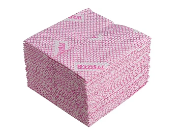 Протирочные салфетки Kimberly-Clark WypAll Х80 Plus, 30шт, 35х34см, красные, 19127