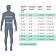 Костюм зим муж (куртка,пк) зд01 оранж/чер 104-108/170-176