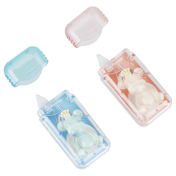 Корректирующая лента MESHU 'Bear queen', 6мм*5м, блистер, европодвес, ассорти