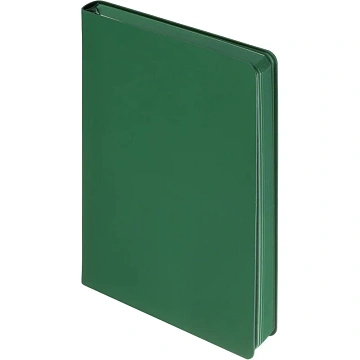 Ежедневник недатированный ATTACHE Soft touch А5,140х200мм,136л, темно-зелен