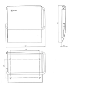 Держатель туалетной бумаги Merida Anti Finger, U1AS.R