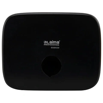Диспенсер для полотенец LAIMA PROFESSIONAL PREMIUM BLACK (Система H2), Z-сложения, черный, ABS-пластик, 609522
