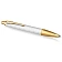 Ручка шариковая PARKER 'IM Premium Pearl GT', жемчужный лак, позолота, синяя, 2143643