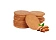 Печенье Nyakers хрустящее имбирное со вкусом миндаля, 150г
