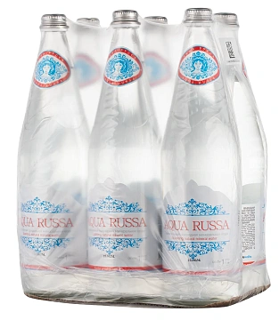 Вода Aqua Russa минеральная газированная, 1л